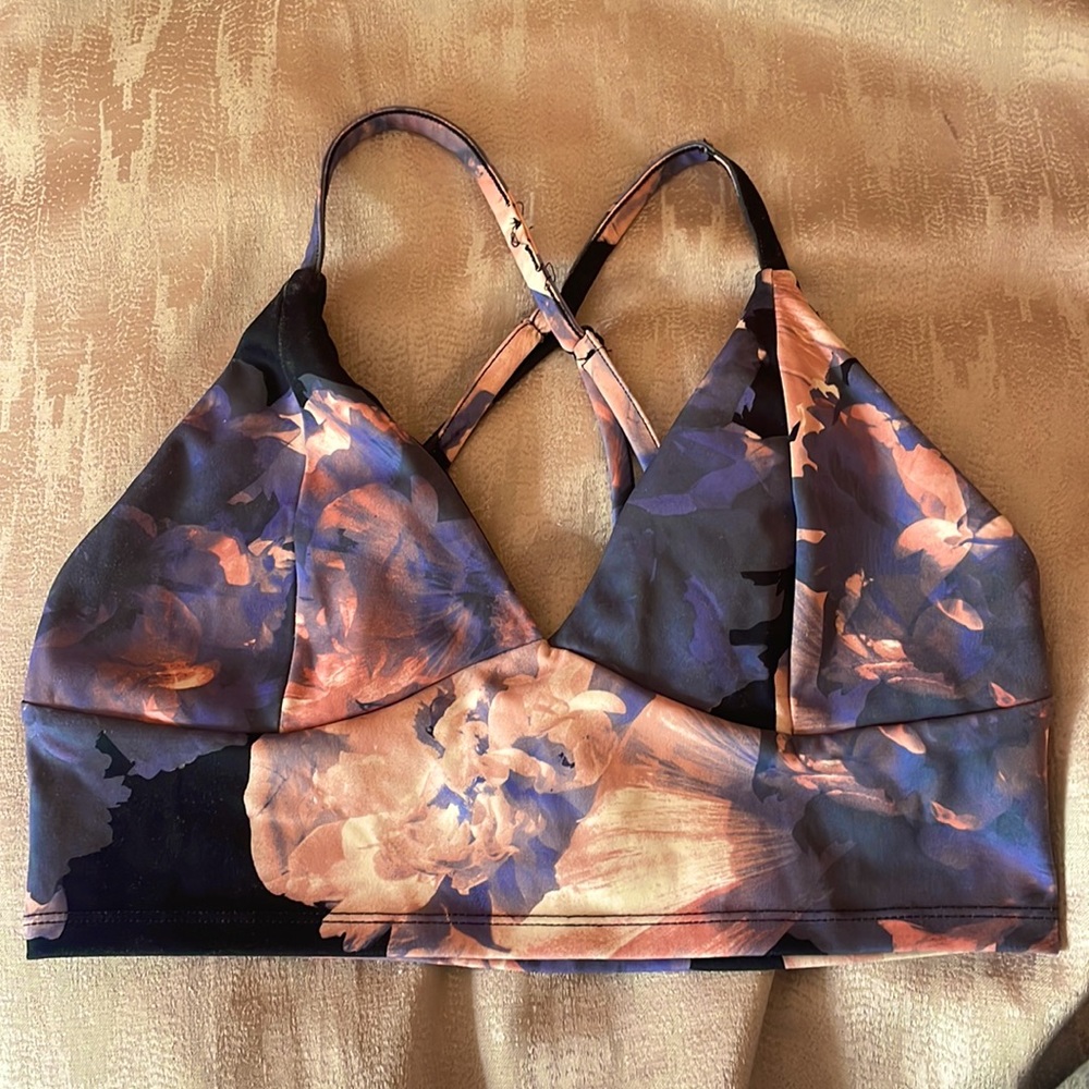 Floral Sports Bra